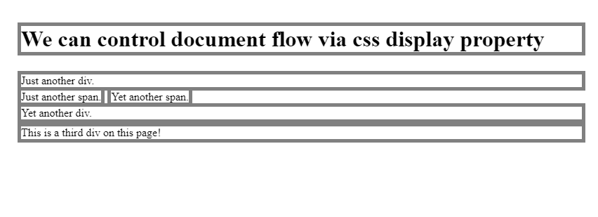 Letting the browser apply the default CSS display property on all elements