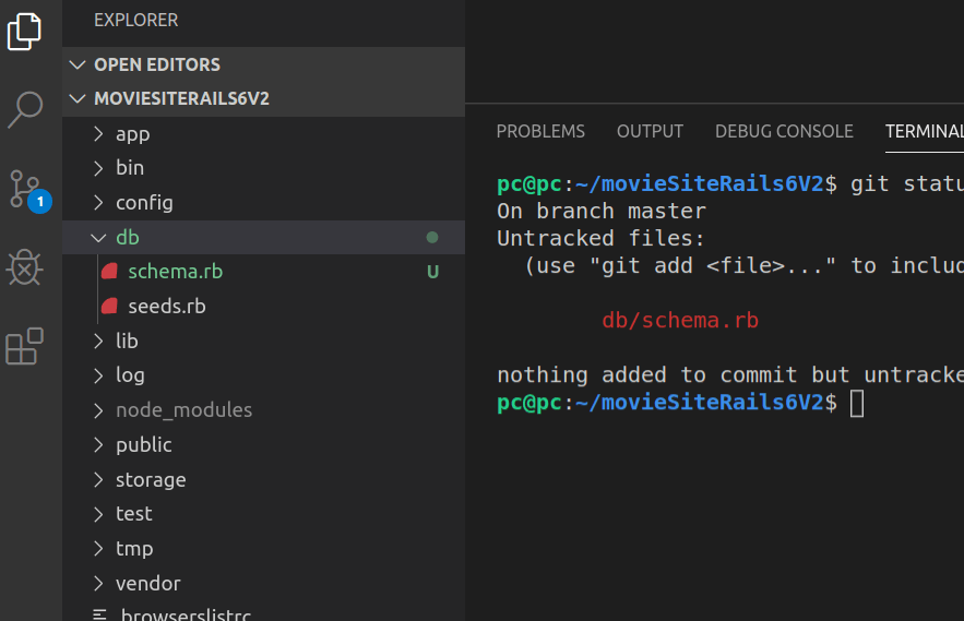 Generate the schema file when you run the rails db migrate command