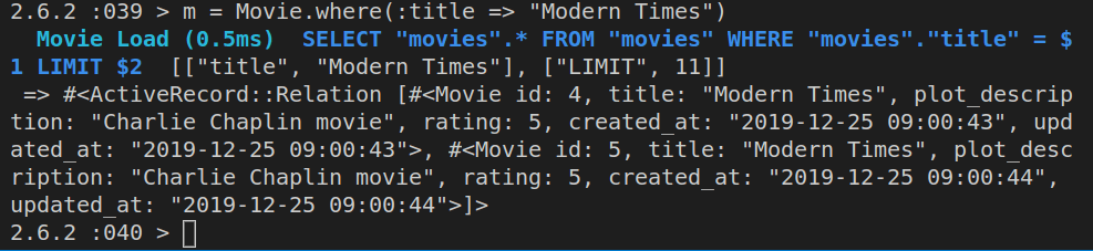 A where query doesn't run SQL right away