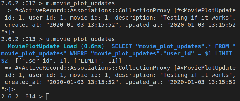 Both the u and the m objects have the movie_plot_updates reference