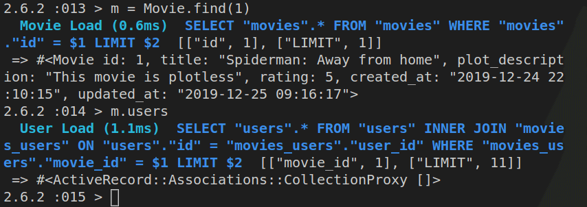 Calling users on an m object now returns an empty array