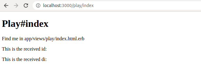 No id passed to play#index