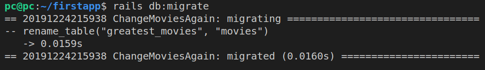 Successful migration of change_movies_again