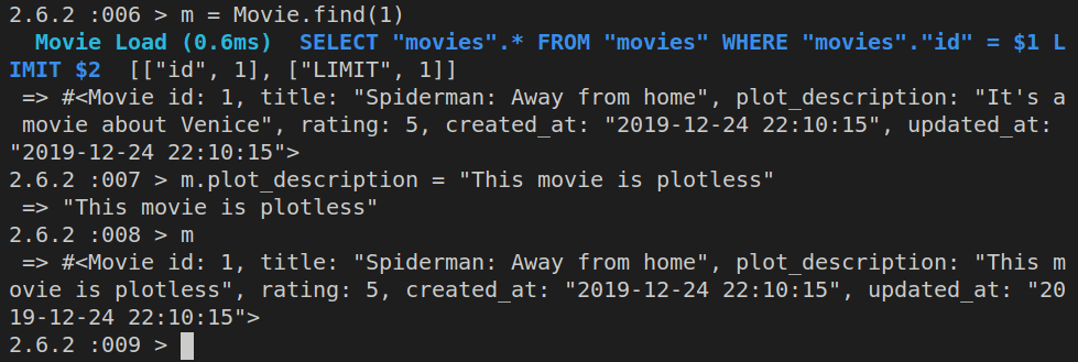 Updating db rows using Rails console