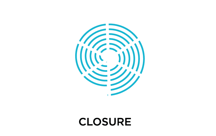 Gestalt principle of closure
